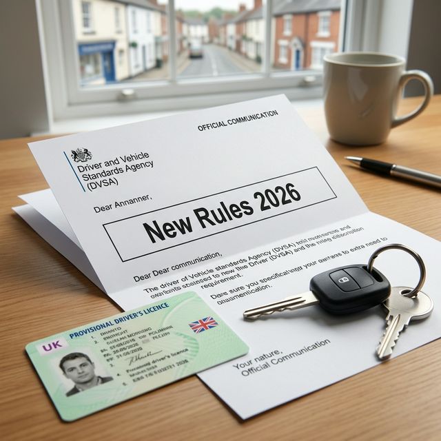 New DVSA driving test rules 2026