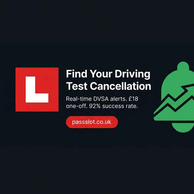 Driving Test Cancellations Worthing | PassSlot UK